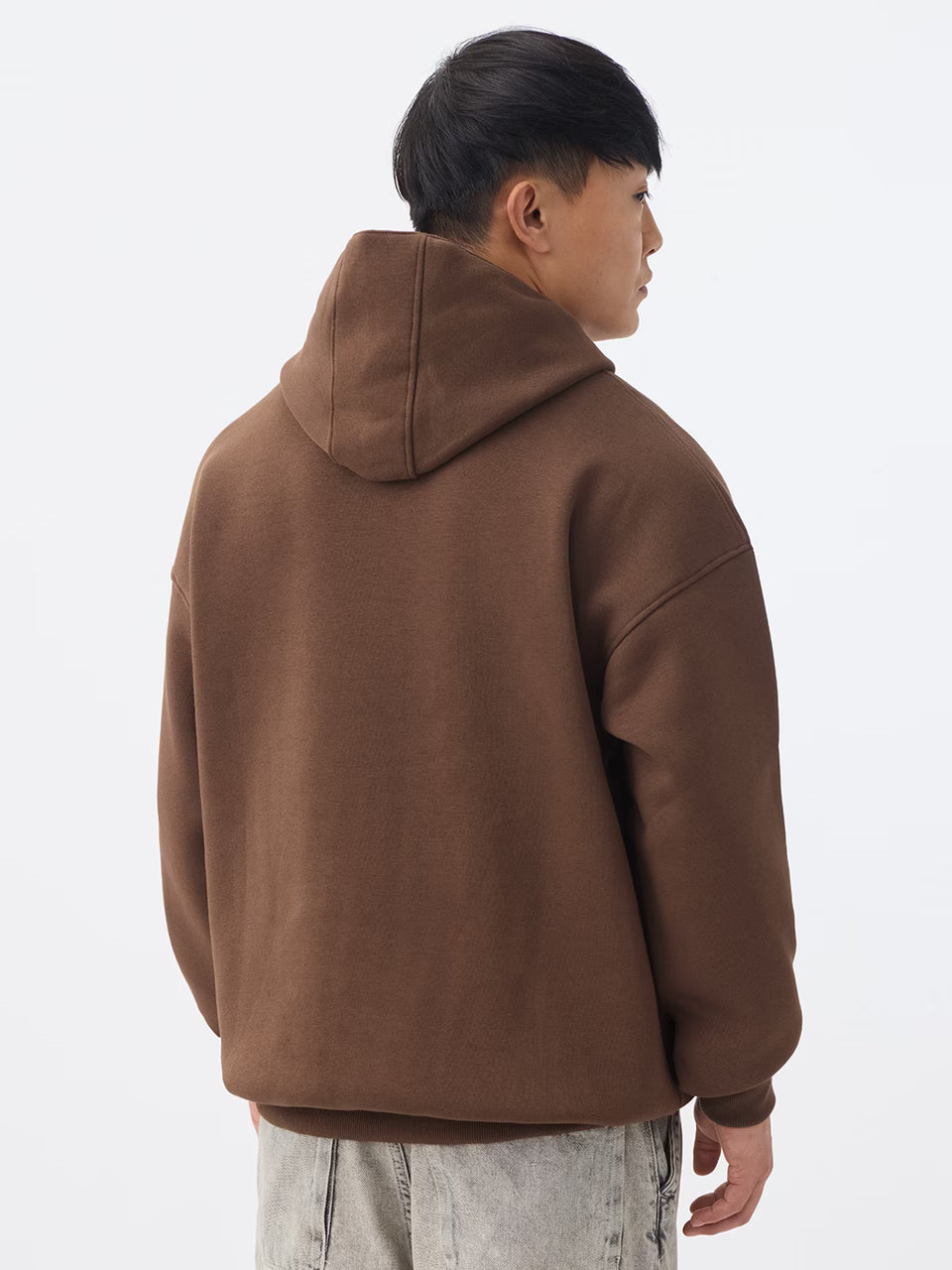 Oversized Hoodie: Espresso Men Oversized Hoodies